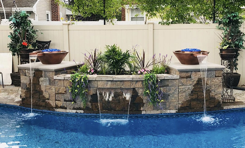 Pool Water Feature Installations Queens NY